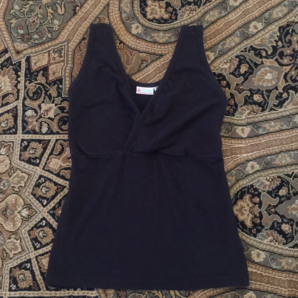 Nursing v-neck tank top!